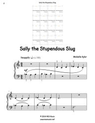 Title: Sally the Stupendous Slug, Author: Michelle Ayler