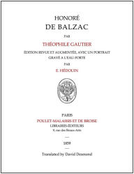 Title: Honoré de Balzac, Author: David Desmond