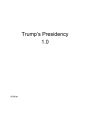 Trump's Presidency 1.0