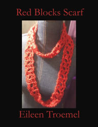 Title: Red Blocks Scarf, Author: Eileen Troemel