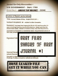 Title: Grey Files: Shades of Grey Journal #1, Author: Ash Nom DePlume