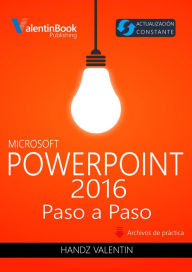 Title: PowerPoint 2016 Paso a Paso, Author: Handz Valentin