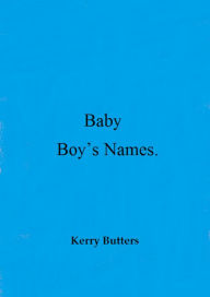 Title: Baby Boy's Names., Author: Kerry Butters