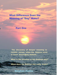 Title: What Difference Does the Definition of 'Day' Make?, Author: Stephan Hokke