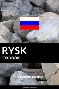 Title: Rysk ordbok: En ämnesbaserad metod, Author: Jaiz in 4