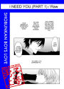 I Need You (Yaoi Manga): Chapter 1