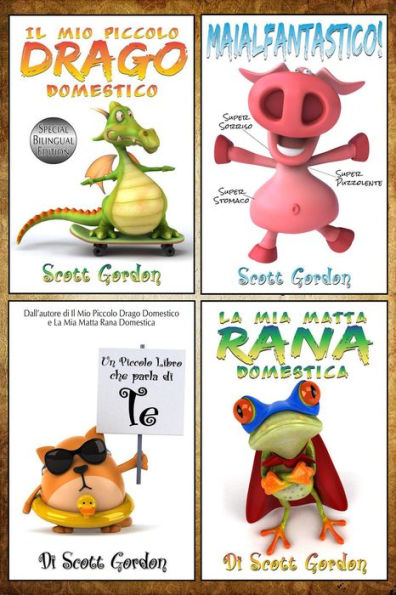 Quattro Fantastiche Storie della Buonanotte per Bambini di 3-5 anni