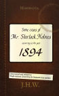 1894: Some Cases of Mr. Sherlock Holmes