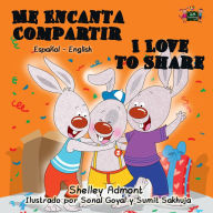 Title: Me Encanta Compartir I Love to Share (Spanish English Bilingual Children's Book), Author: Shelley Admont