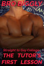 Straight to Gay College: The Tutor's First Lesson (The Tutor Goes Wild, #1)