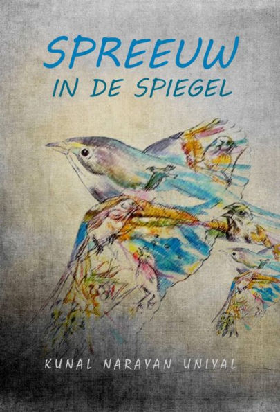 Spreeuw in de spiegel