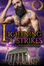 Lightning Strikes: A M/M Non-Shifter Mpreg Romance (New Olympians, #1)