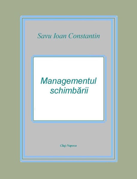 Managementul schimbarii