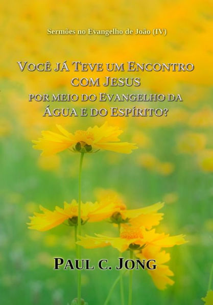 Sermões no Evangelho de João (IV) - Você Já Teve Um Encontro Com Jesus por Meio do Evangelho da Água E do Espírito?