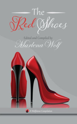 deep red shoes