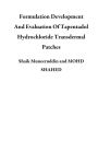 Formulation Development And Evaluation Of Tapentadol Hydrochloride Transdermal Patches