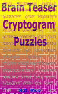 Title: Brain Teaser Cryptogram Puzzles, Author: R.D. Shar