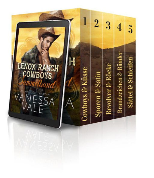 Lenox Ranch Cowboys Sammelband: Bücher 1-5 (Mail Order Bride of Slate Springs)