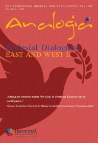 Title: Analogia: The Pemptousia Journal for Theological Studies Vol 9 (Ecclesial Dialogue: East and West I), Author: Pemptousia