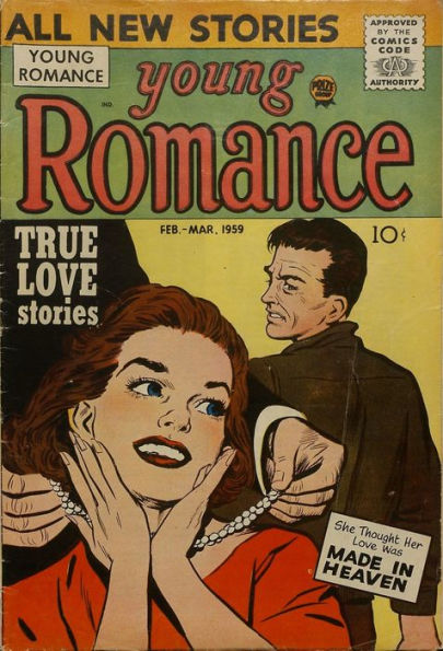 Young Romance Number 98 Love Comic Book