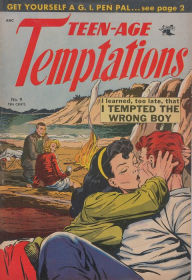 Title: Teen Age Temptations Number 9 Love Comic Book, Author: Lou Diamond