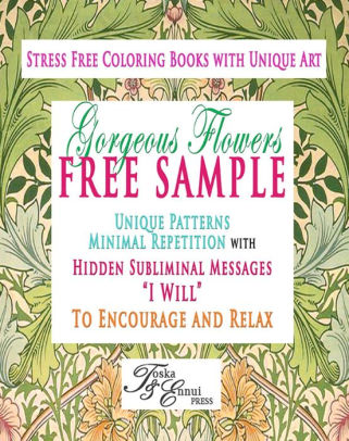 Download Gorgeous Flowers Adult Coloring Book By Sandra Zoller Nook Book Ebook Barnes Noble