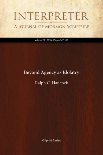 Beyond Agency as Idolatry