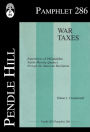 War Taxes, Experiences of Philadelphia Yearly Meeting Quakers through the American Revolution