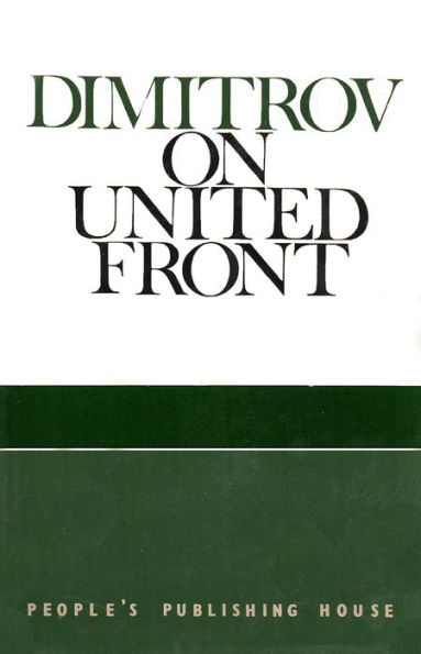 Dimitrov on United Front