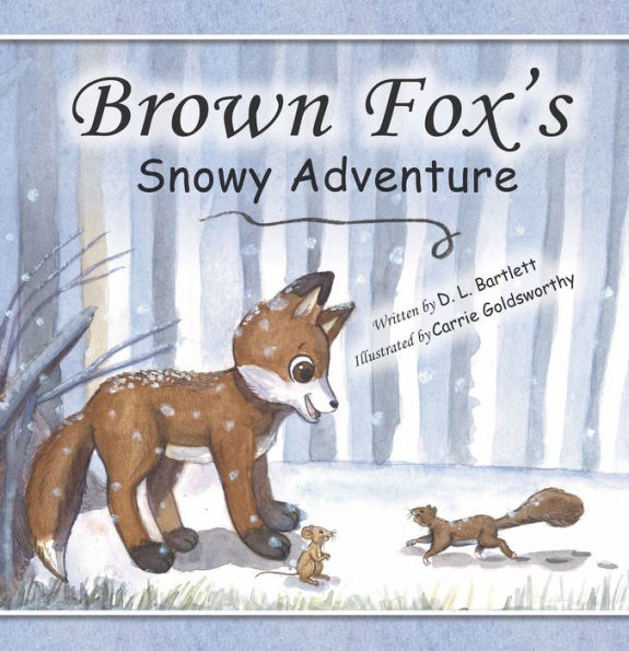 Brown Fox's Snowy Adventure
