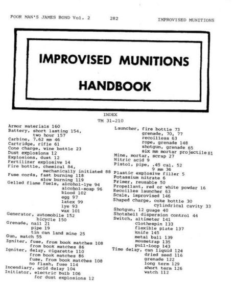 TM 31-210 (Improvised Munitions Handbook)