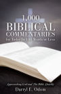 1,000 Biblical Commentaries for Today In 140 Words or Less