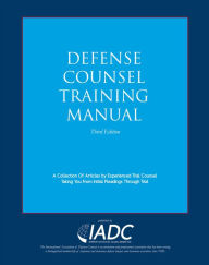 Title: Defense Counsel Training Manual, Author: Andrew Chamberlin