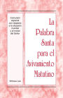 La Palabra Santa para el Avivamiento Matutino - Comunion especial con respecto a la situacion mundial y al mover del Senor