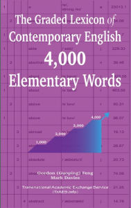 Title: The Graded Lexicon of Contemporary English: 4,000 Elementary Words, Author: Mark Davies