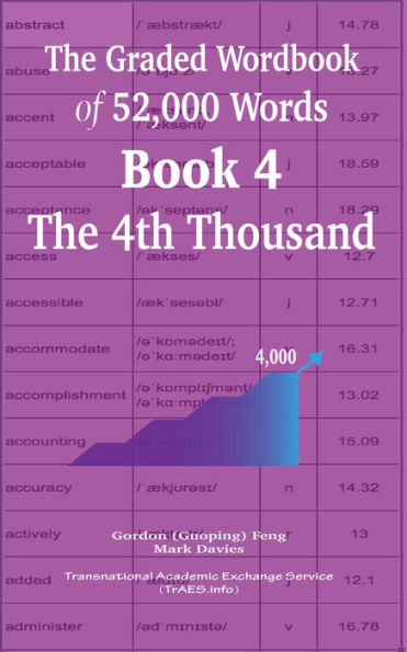 The Graded Wordbook of 52,000 Words Book 4: The 4th Thousand