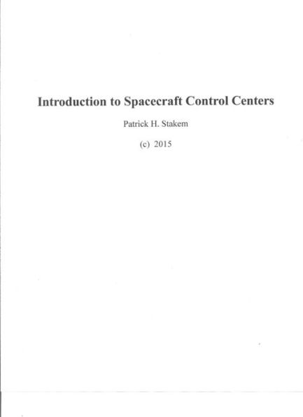 Introduction to Spacecraft Control Centers