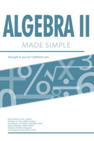 Title: Algebra II Made Simple, Author: Kara Monroe