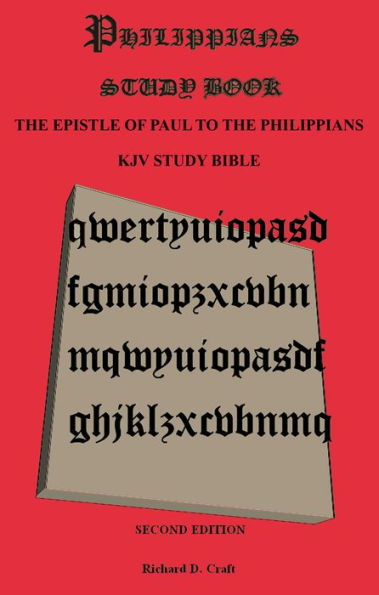 Philippians Study Book: the Epistle of Paul to the Philippians KJV Study Bible Guide