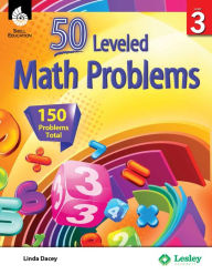 Title: 50 Leveled Math Problems Level 3, Author: Linda Dacey