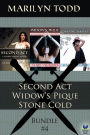The Claudia Seferius Mysteries, Bundle #4: Second Act; Widow's PIque; and Stone Cold