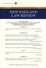 New England Law Review: Volume 50, Number 1 - Fall 2015