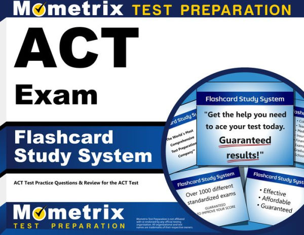 ACT Exam Flashcard Study System: ACT Test Practice Questions & Review for the ACT Test