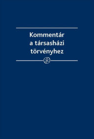 Title: Kommentar a tarsashazi torvenyhez, Author: Gyula Dr. Horvath