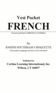 Title: Vest Pocket French, Author: Cortina