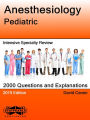 Anesthesiology Pediatric Intensive Specialty Review