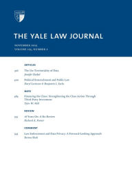 Title: Yale Law Journal: Volume 125, Number 2 - November 2015, Author: Yale Law Journal