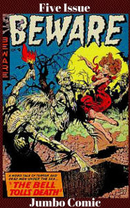 Title: Beware Five Issue Jumbo Comic, Author: Myron Fass