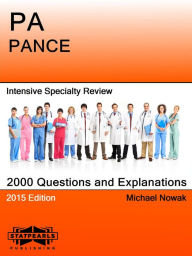 Title: PA PANCE Intensive Specialty Review, Author: Michael Nowak