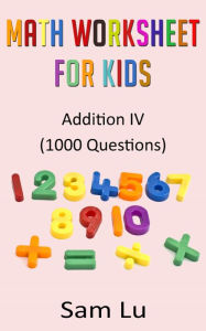 Title: Math Worksheet for Kids, Author: Sam Lu